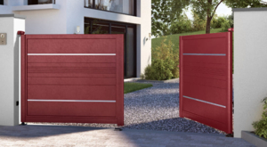 GAMME Anodik
Portails pleins, design moderne
avec motifs en lames anodisées.
Créez votre propre motif.